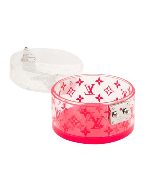 louis vuitton transparent plexiglass box scott fake